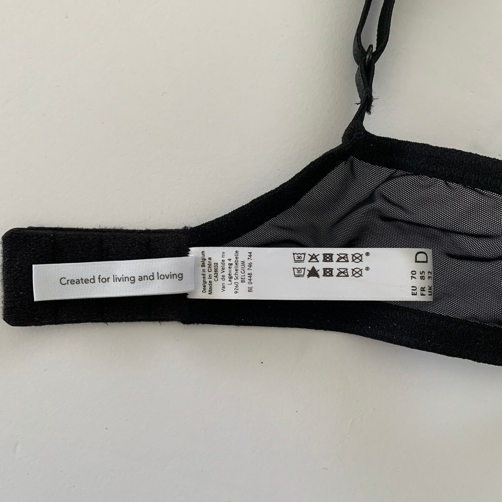 NWT Marie Jo SET Eirin Padded Underwire Balcony Bra 32D Panty Fleur de Lis Lace - Picture 11 of 16